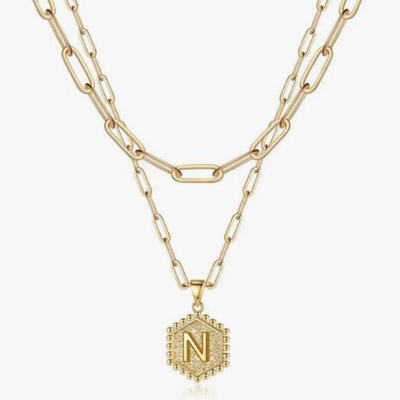 Jewelry - N Initial Chain Necklace